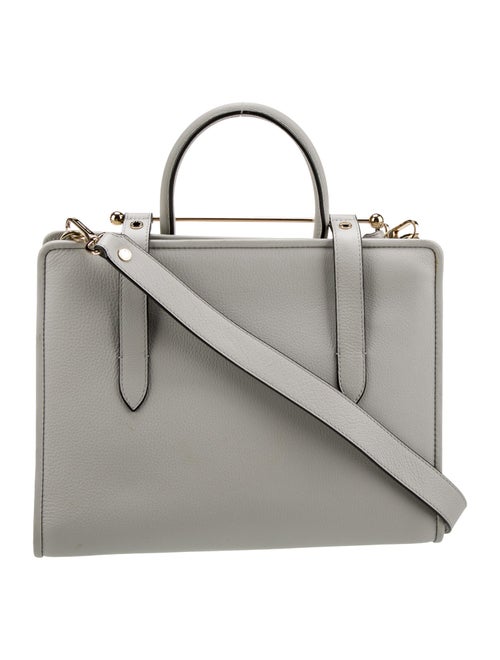 Strathberry Leather Top Handle Bag