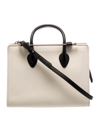 Strathberry Leather Top Handle Bag