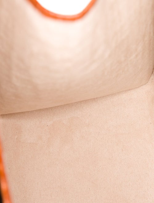 Strathberry Embossed Leather Top Handle Bag