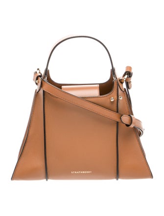 Strathberry Leather Top Handle Bag