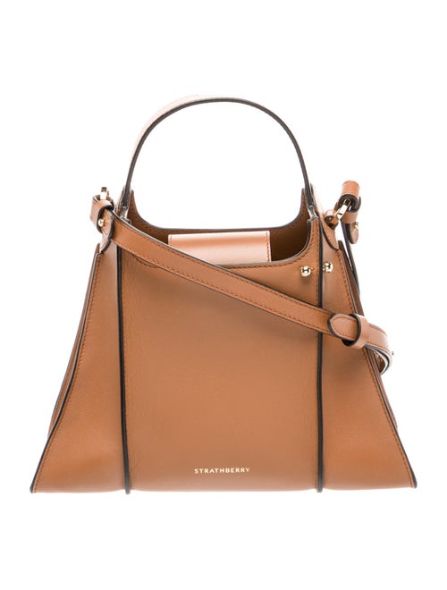 Strathberry Leather Top Handle Bag
