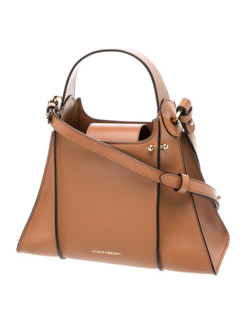 Strathberry Leather Top Handle Bag