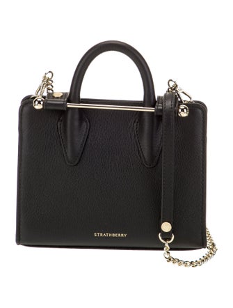 Strathberry Leather Top Handle Bag