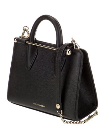 Strathberry Leather Top Handle Bag