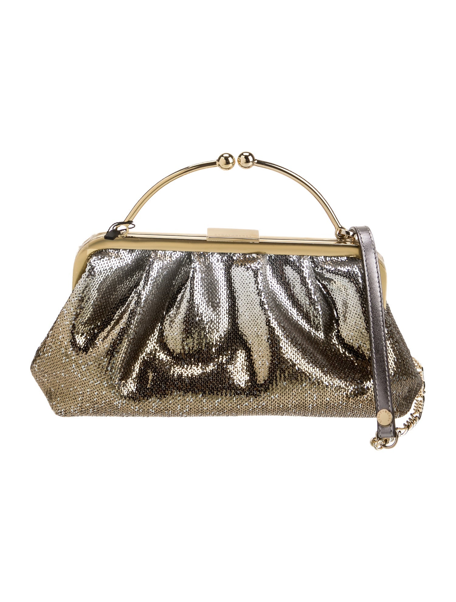 Strathberry Sequins Top Handle Bag