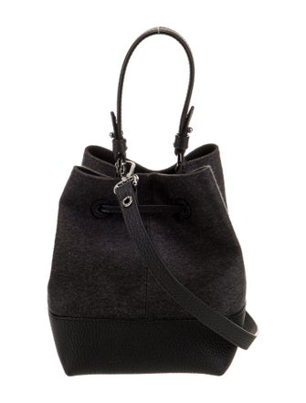 Strathberry Felt Bucket Bag