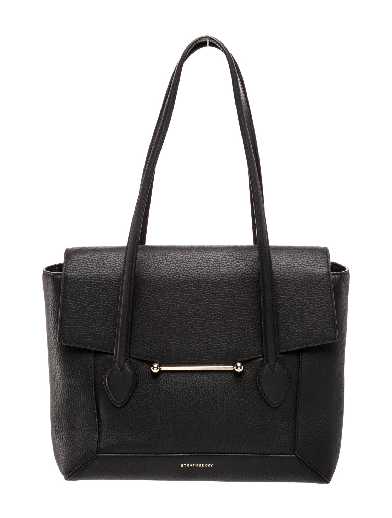 Strathberry Leather Top Handle Bag