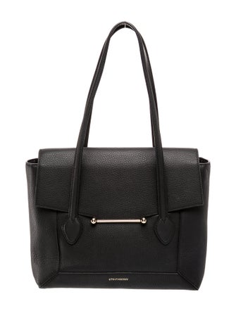 Strathberry Leather Top Handle Bag