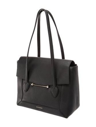 Strathberry Leather Top Handle Bag