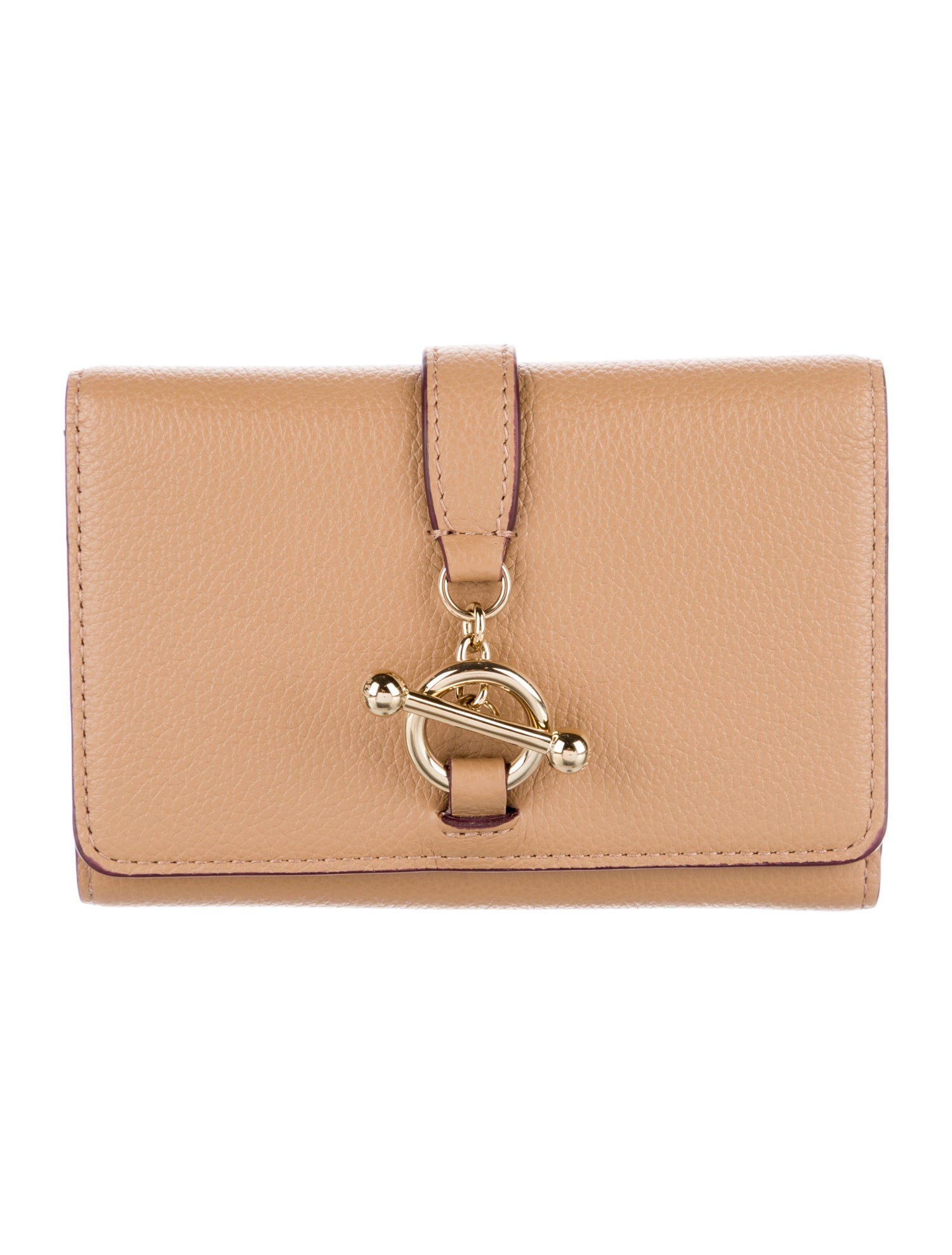 Strathberry Leather Compact Wallet