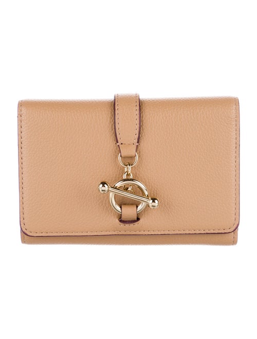 Strathberry Leather Compact Wallet