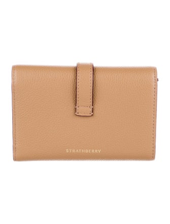 Strathberry Leather Compact Wallet