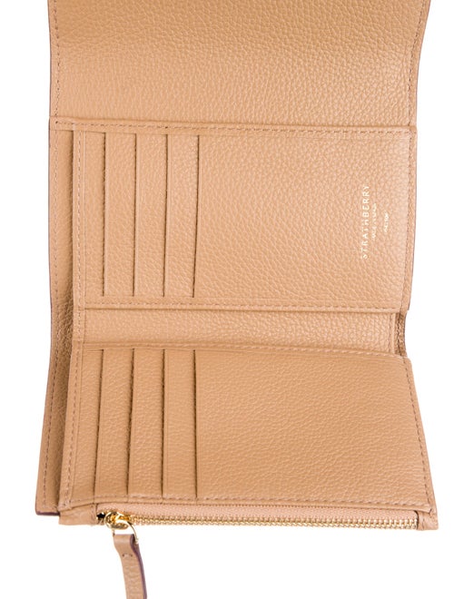 Strathberry Leather Compact Wallet