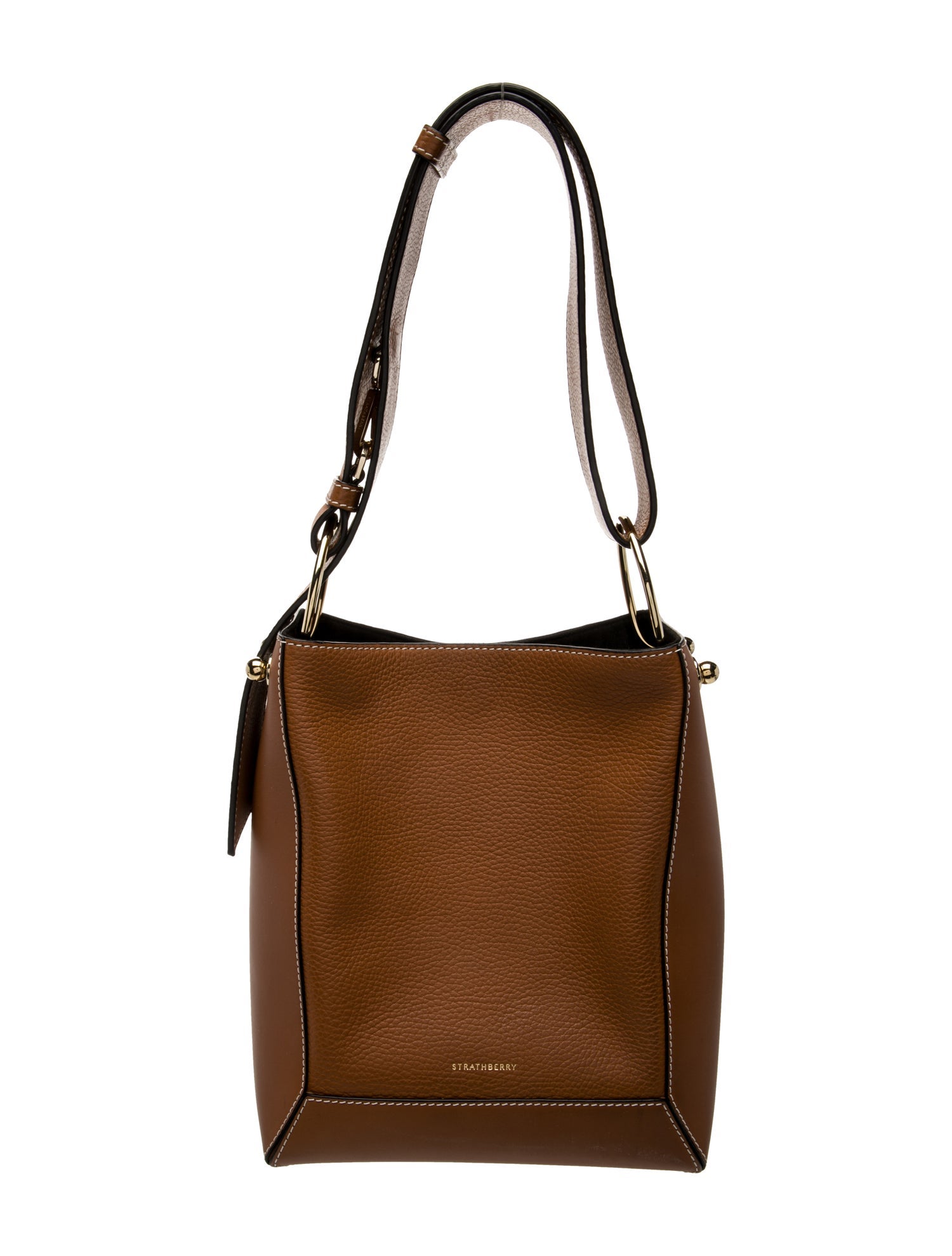 Strathberry Leather Messenger Bag