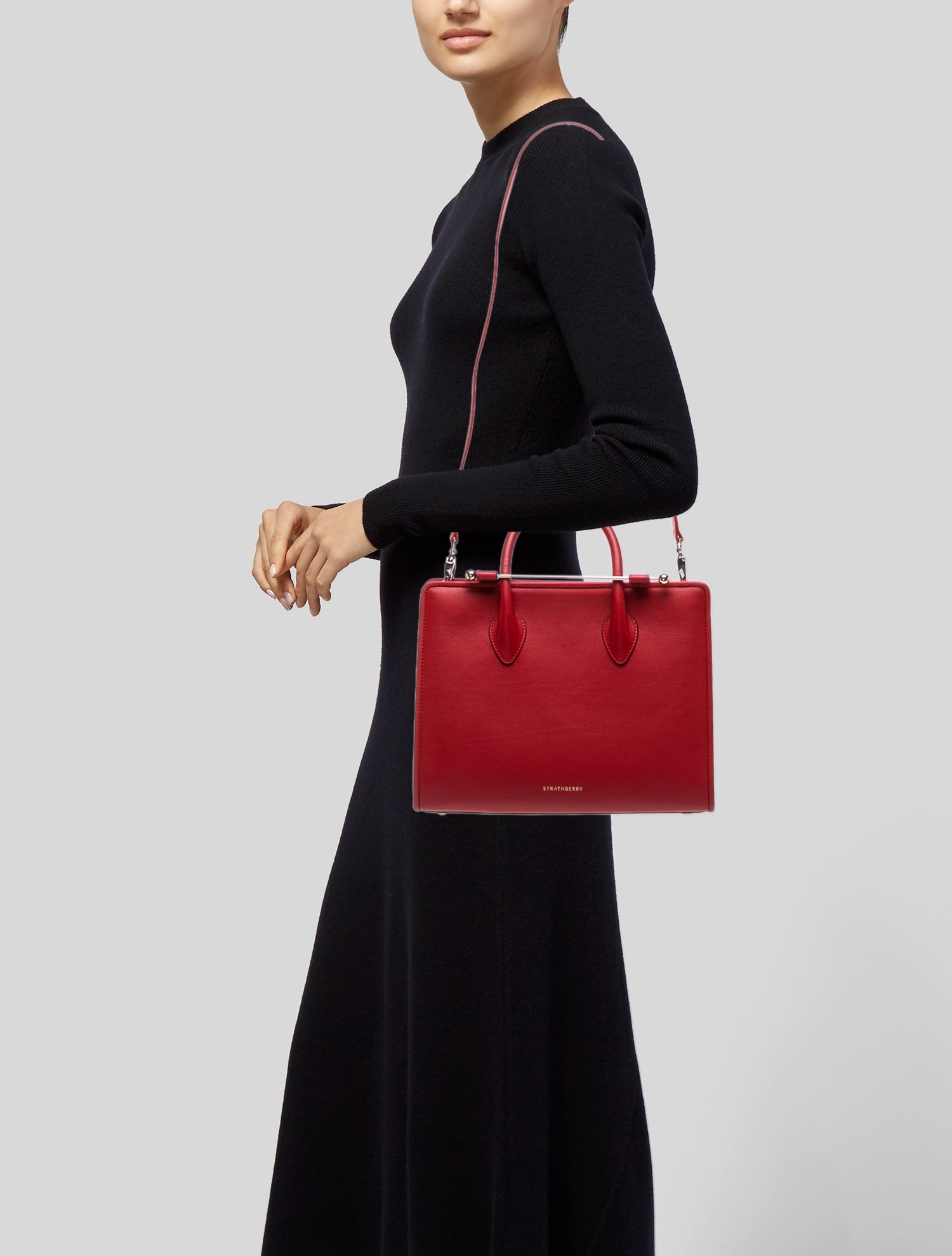 Strathberry Leather Shoulder Bag