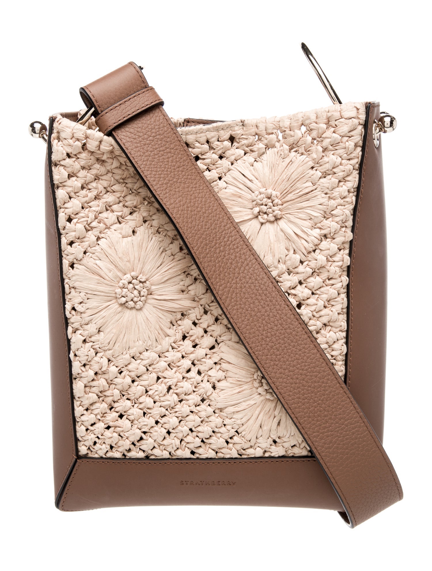 Strathberry Leather Messenger Bag