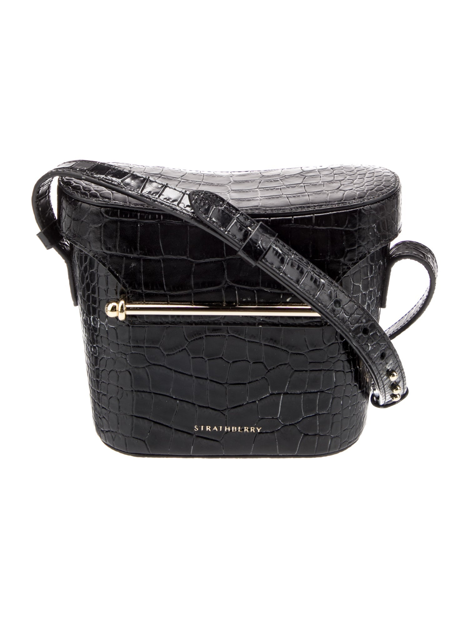 Strathberry Leather Messenger Bag