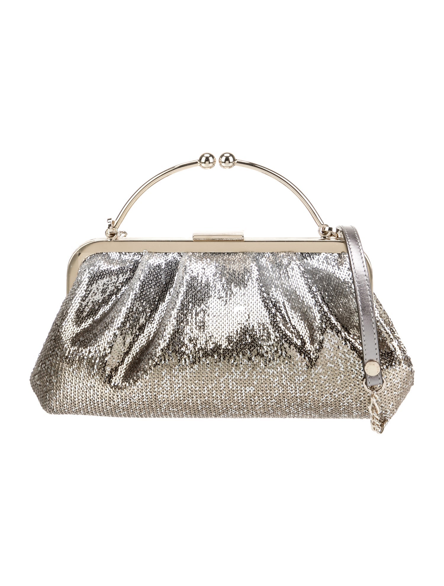 Strathberry Sequins Top Handle Bag