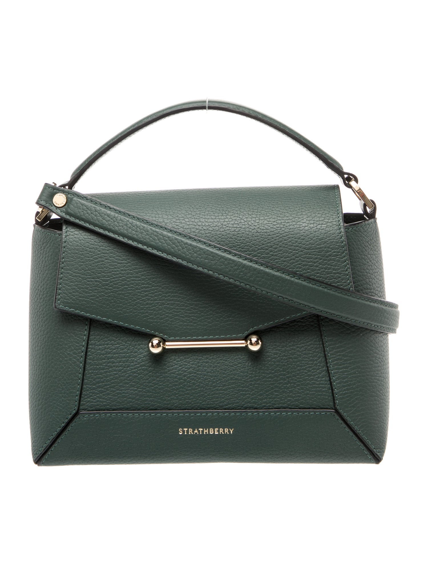 Mulberry x Acne Studios Leather Mini Crossbody Bag - Black