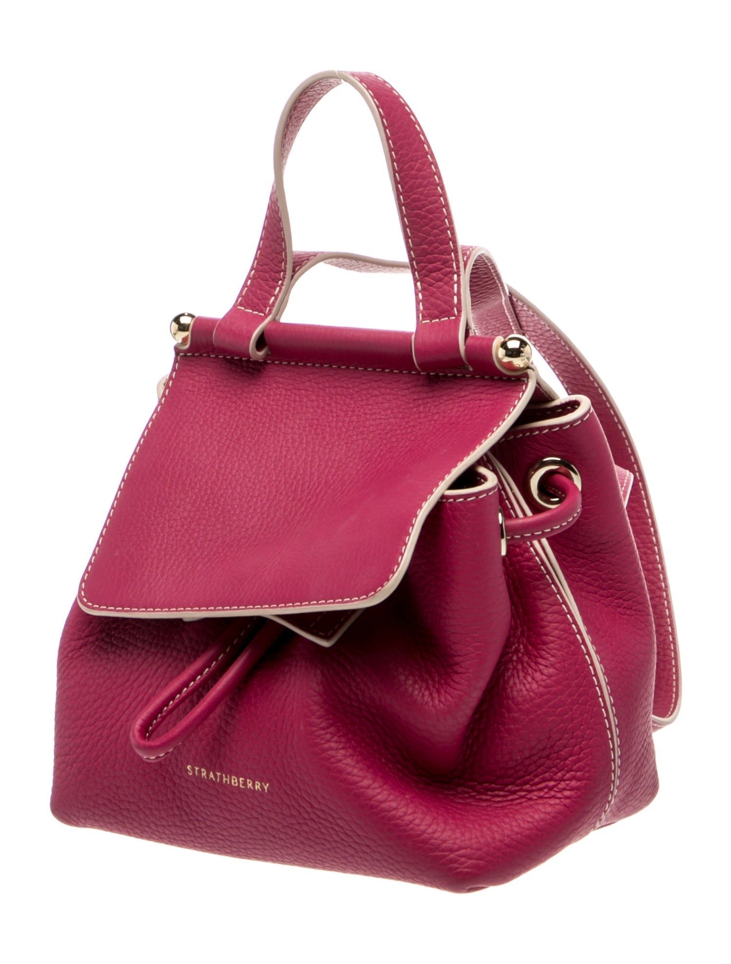 Strathberry Leather Edge Mini