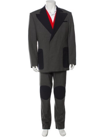 Stephen Sprouse Suiting Vintage 1992 Three-Piece Suit L