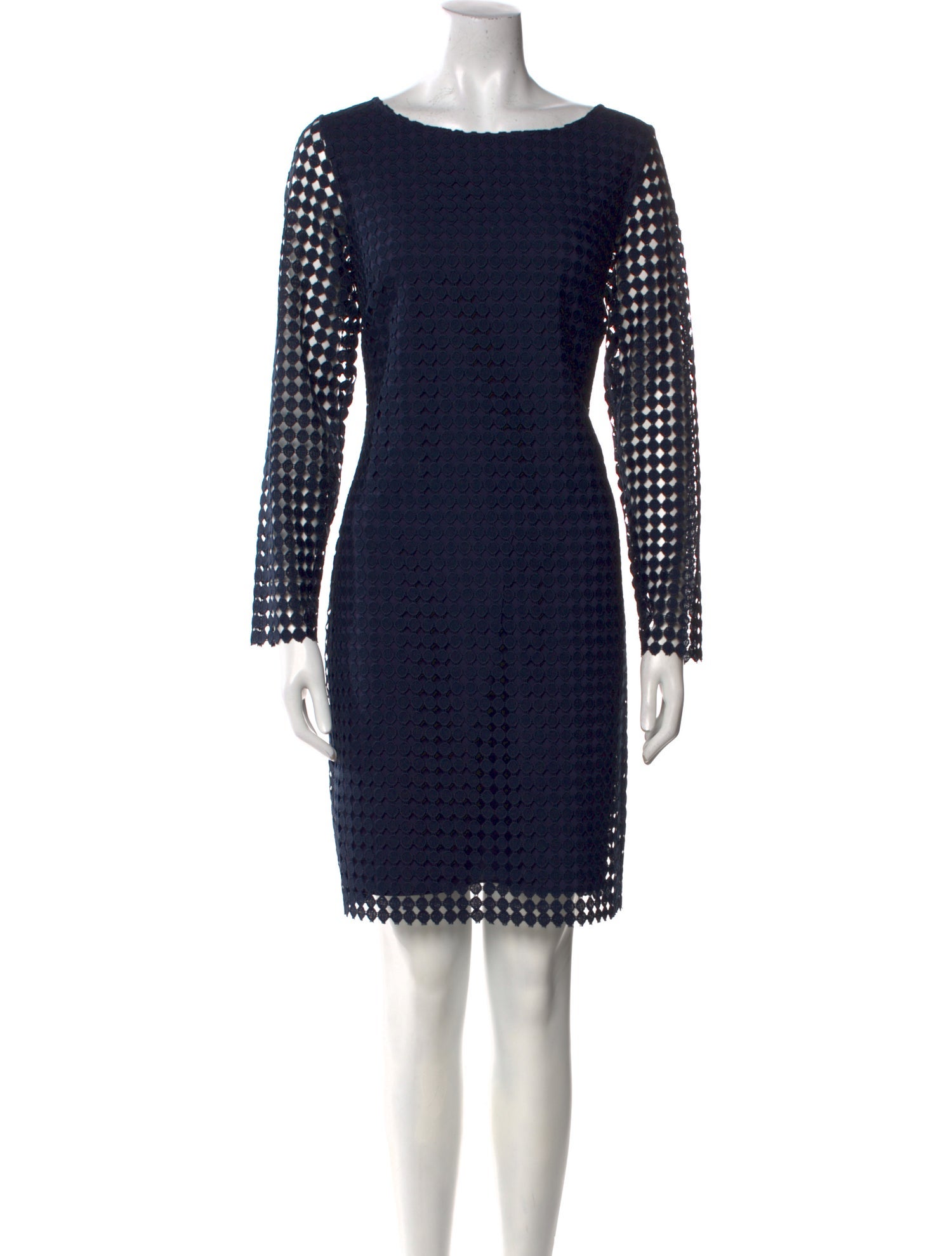 STS Sail to Sable Bateau Neckline Knee-Length Dress