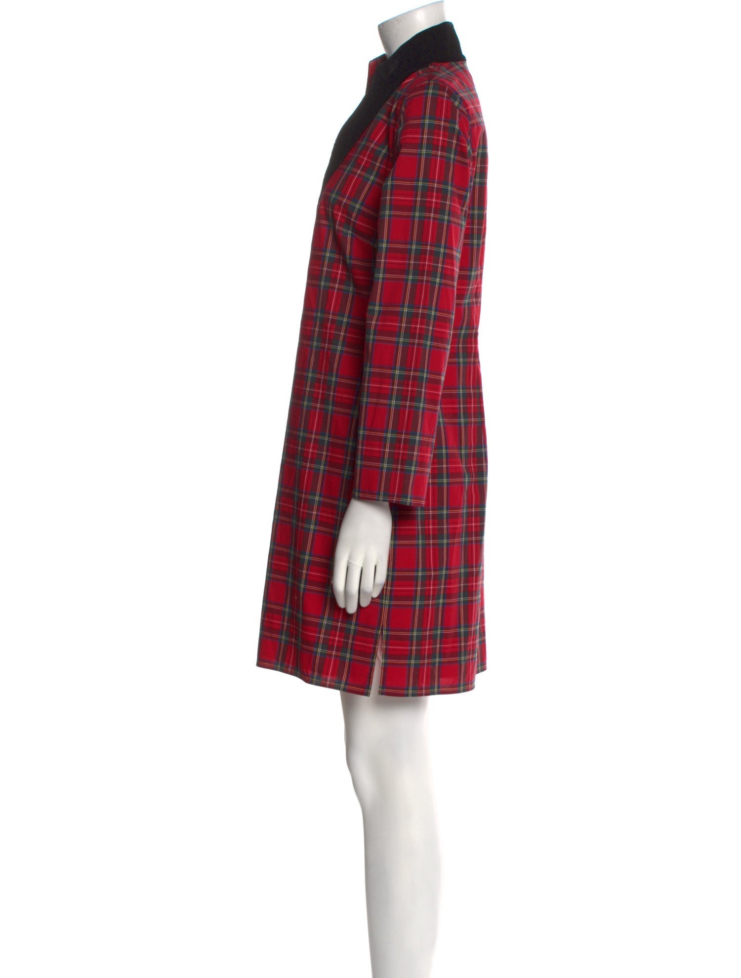 STS Sail to Sable Plaid Print Mini Dress