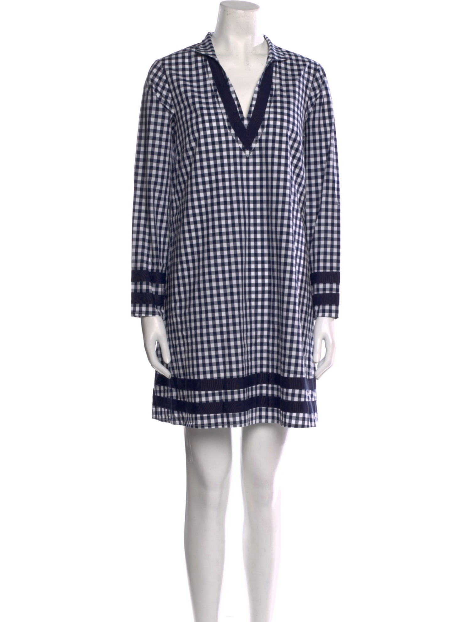 STS Sail to Sable Plaid Print Mini Dress