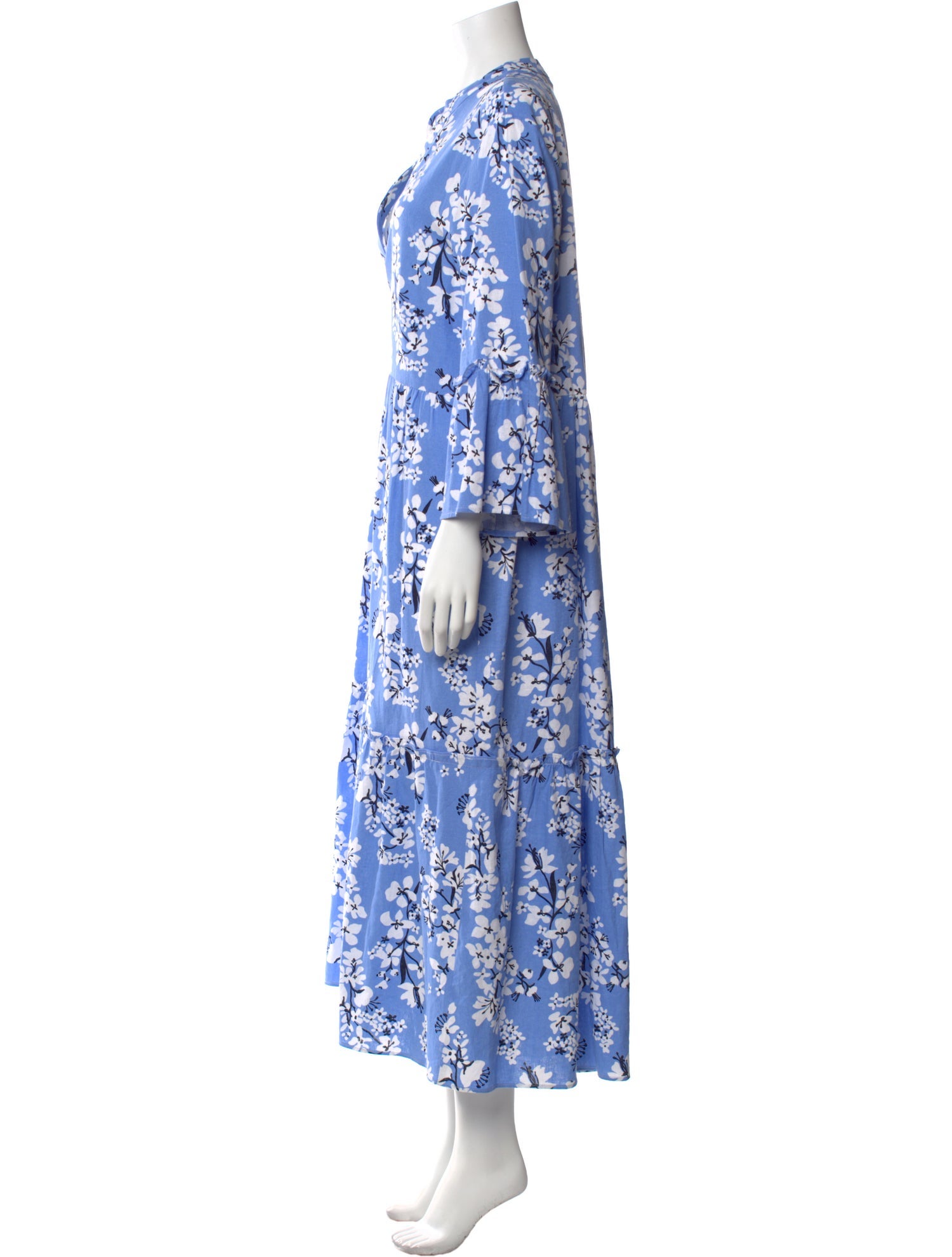 STS Sail to Sable Floral Print Long Dress