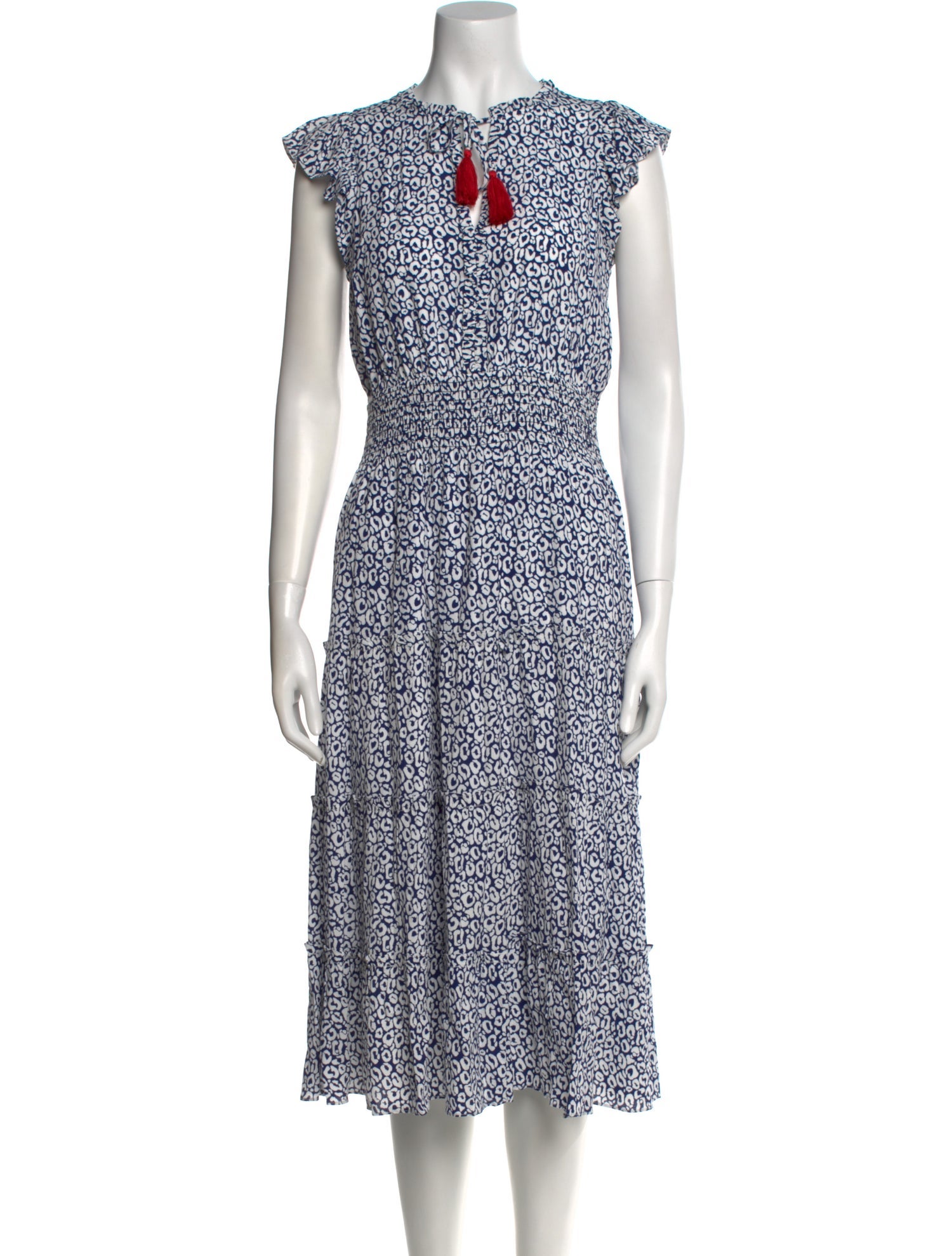 STS Sail to Sable Printed Midi Length Dress