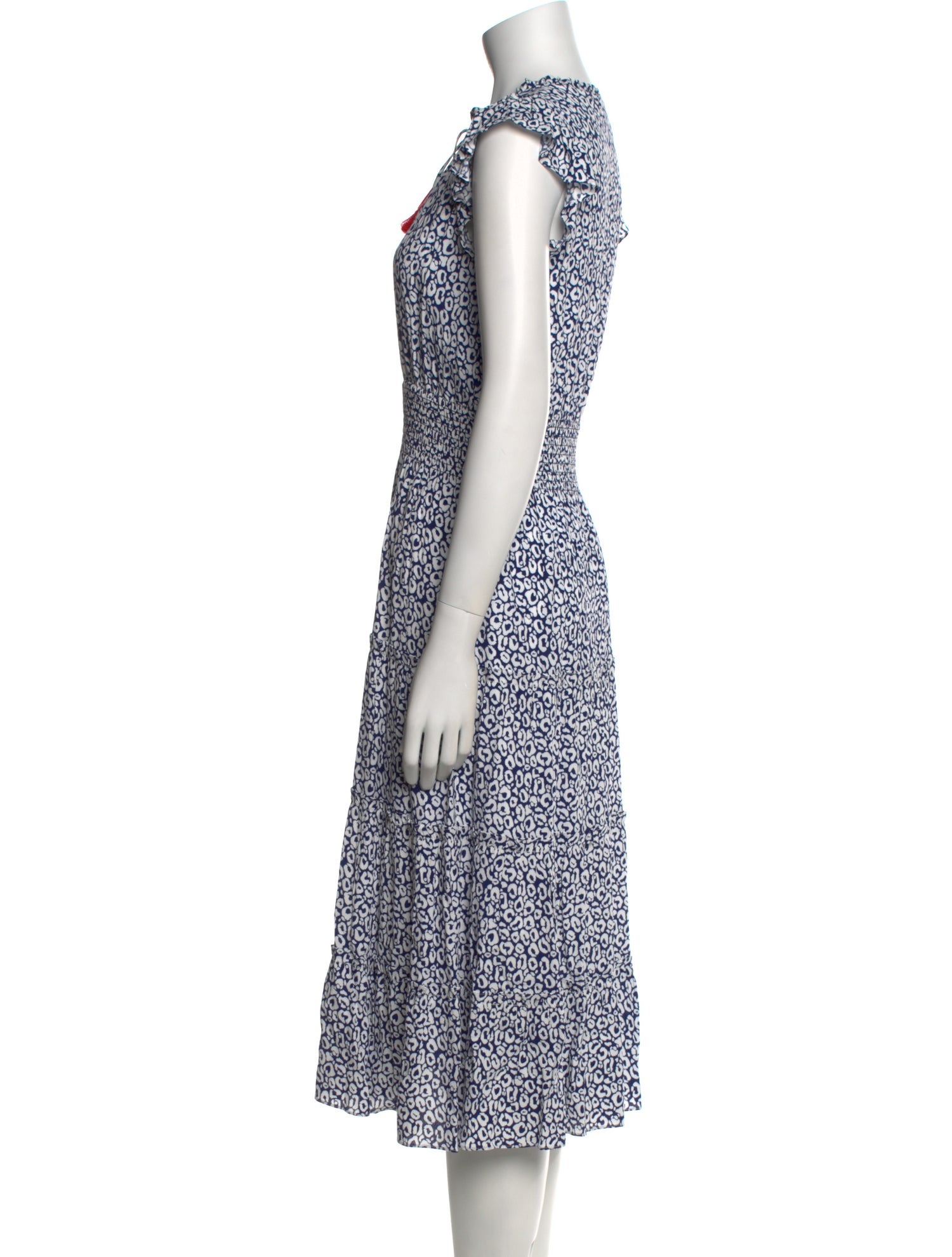 STS Sail to Sable Printed Midi Length Dress