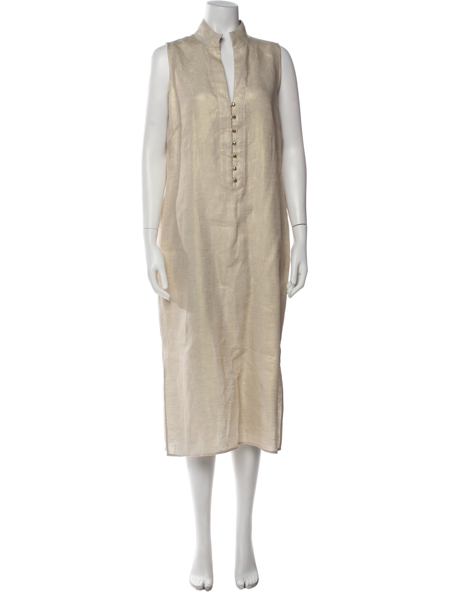 STS Sail to Sable Linen Long Dress