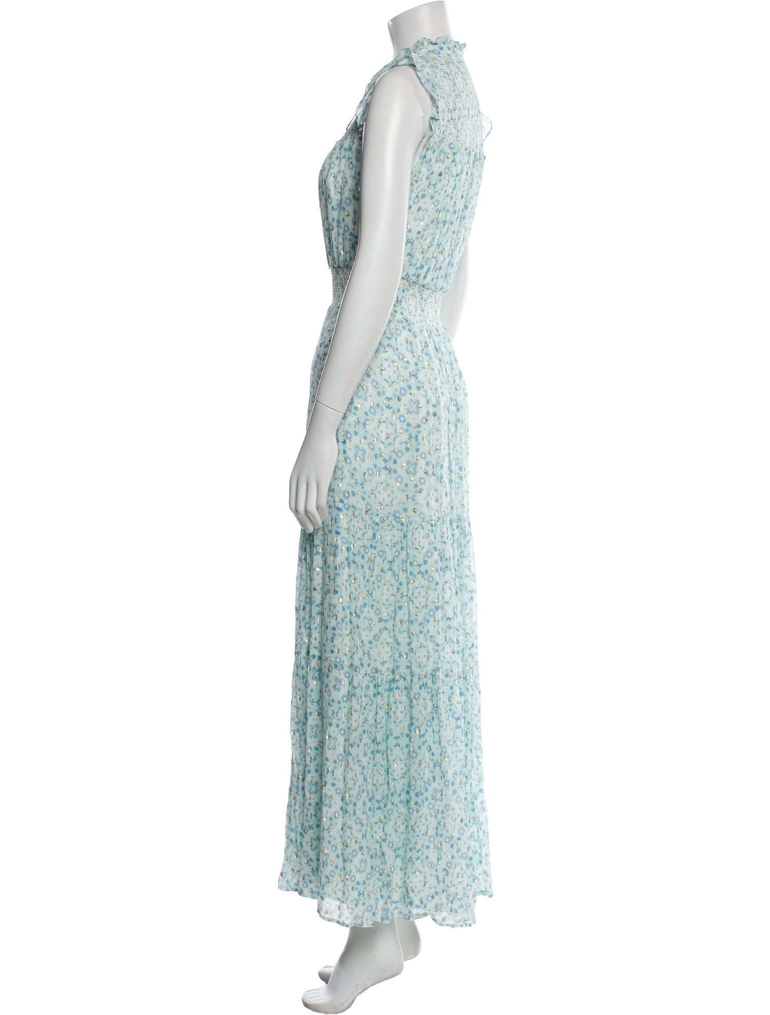 STS Sail to Sable Floral Print Long Dress
