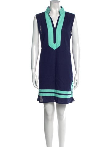 STS Sail to Sable Dresses Linen Mini Dress XL