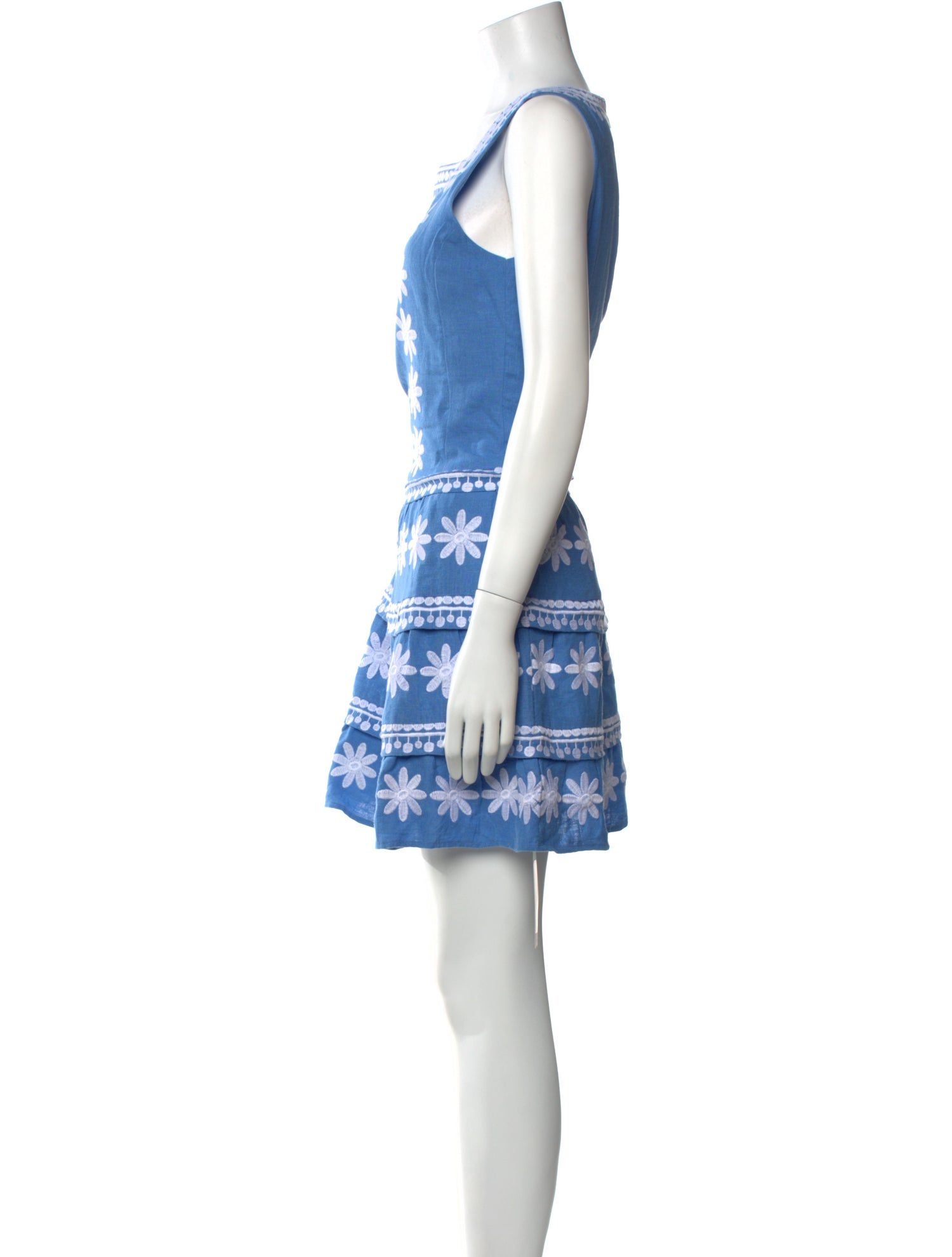 STS Sail to Sable Linen Mini Dress w/ Tags