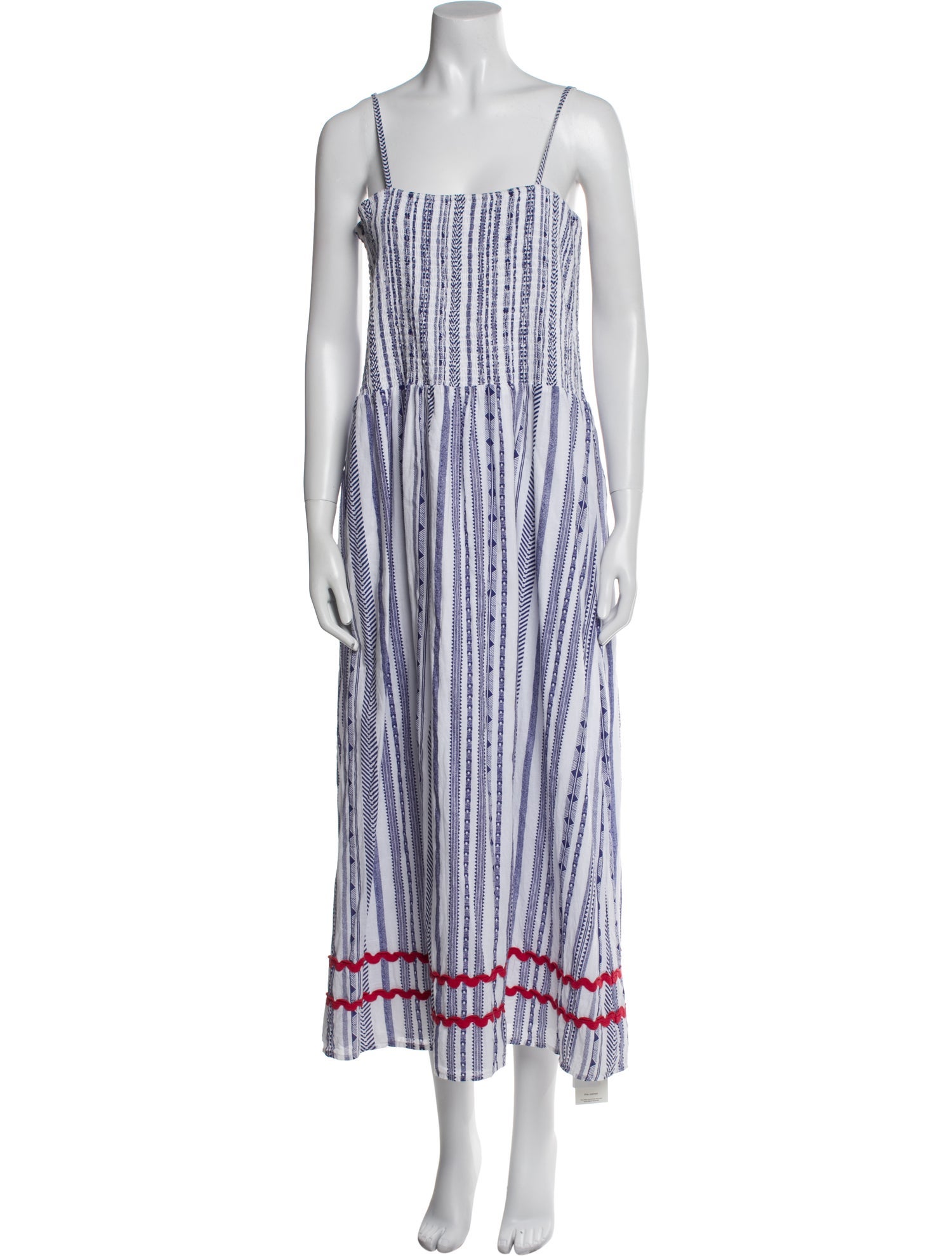 STS Sail to Sable Striped Midi Length Dress