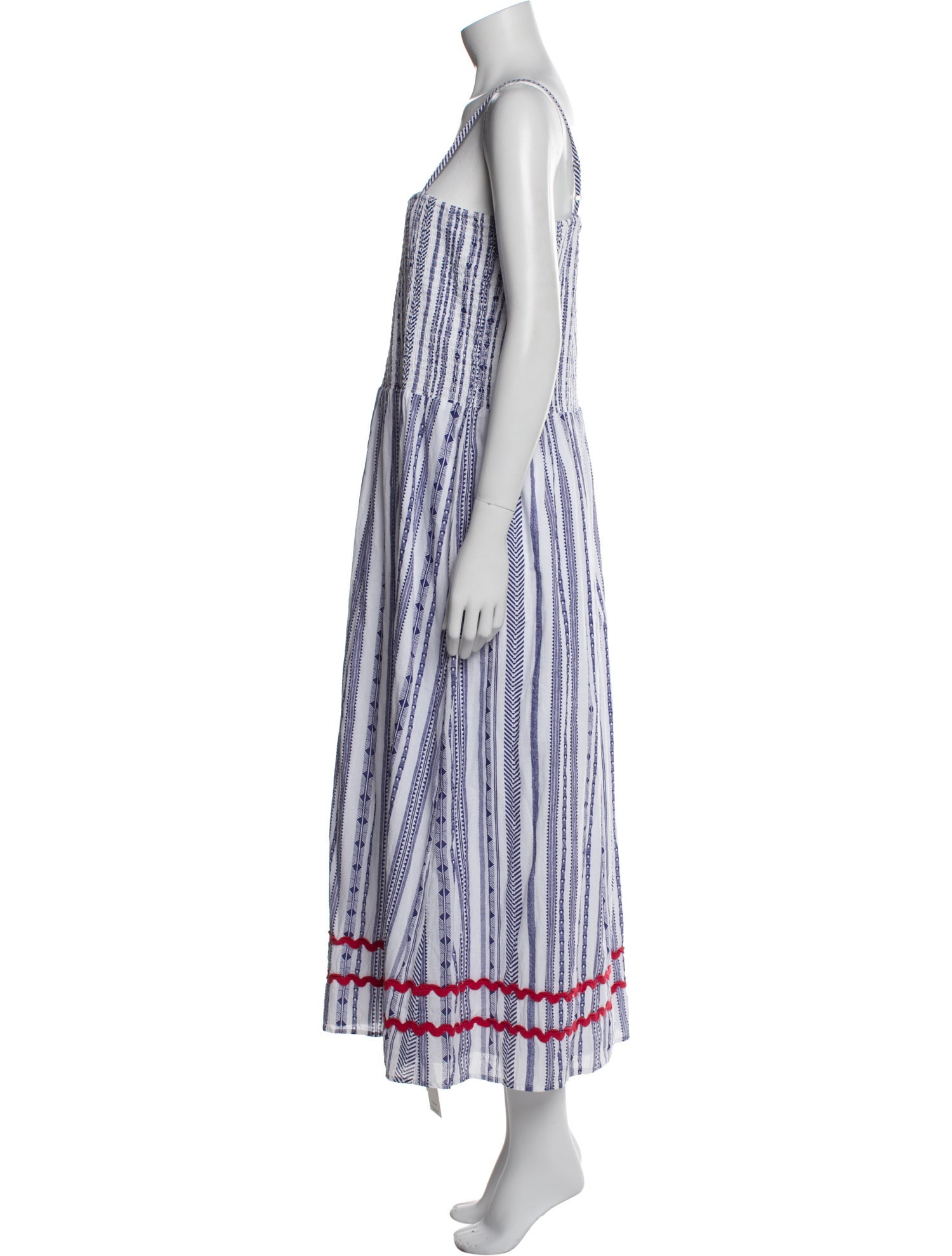 STS Sail to Sable Striped Midi Length Dress