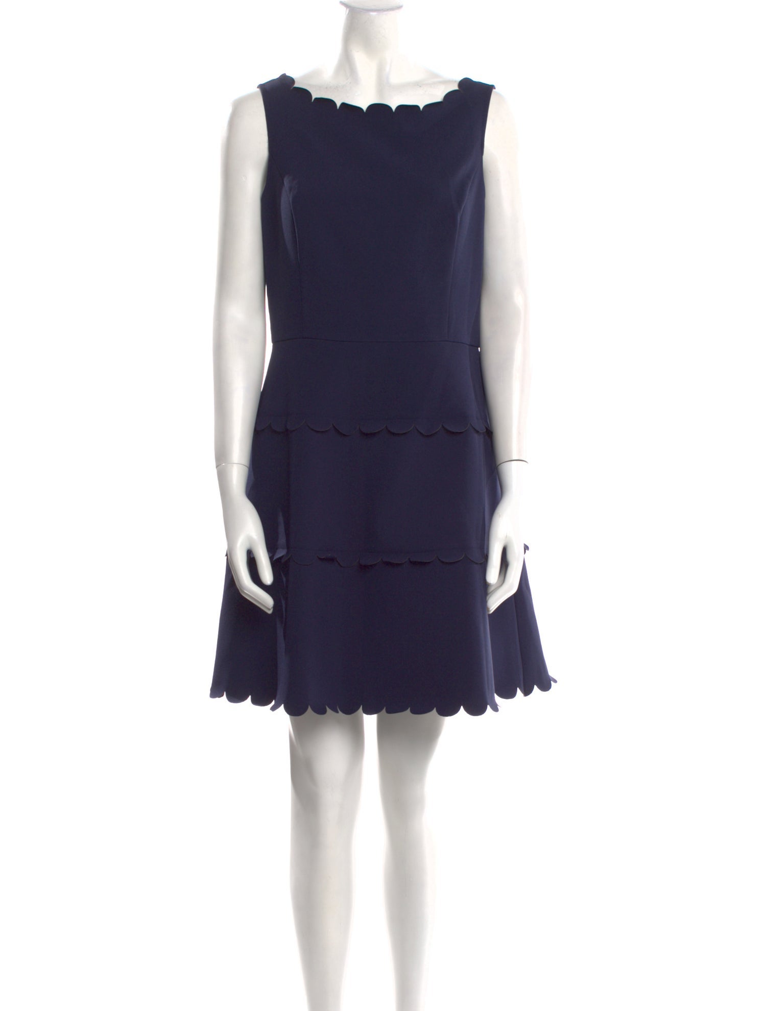 STS Sail to Sable Bateau Neckline Mini Dress