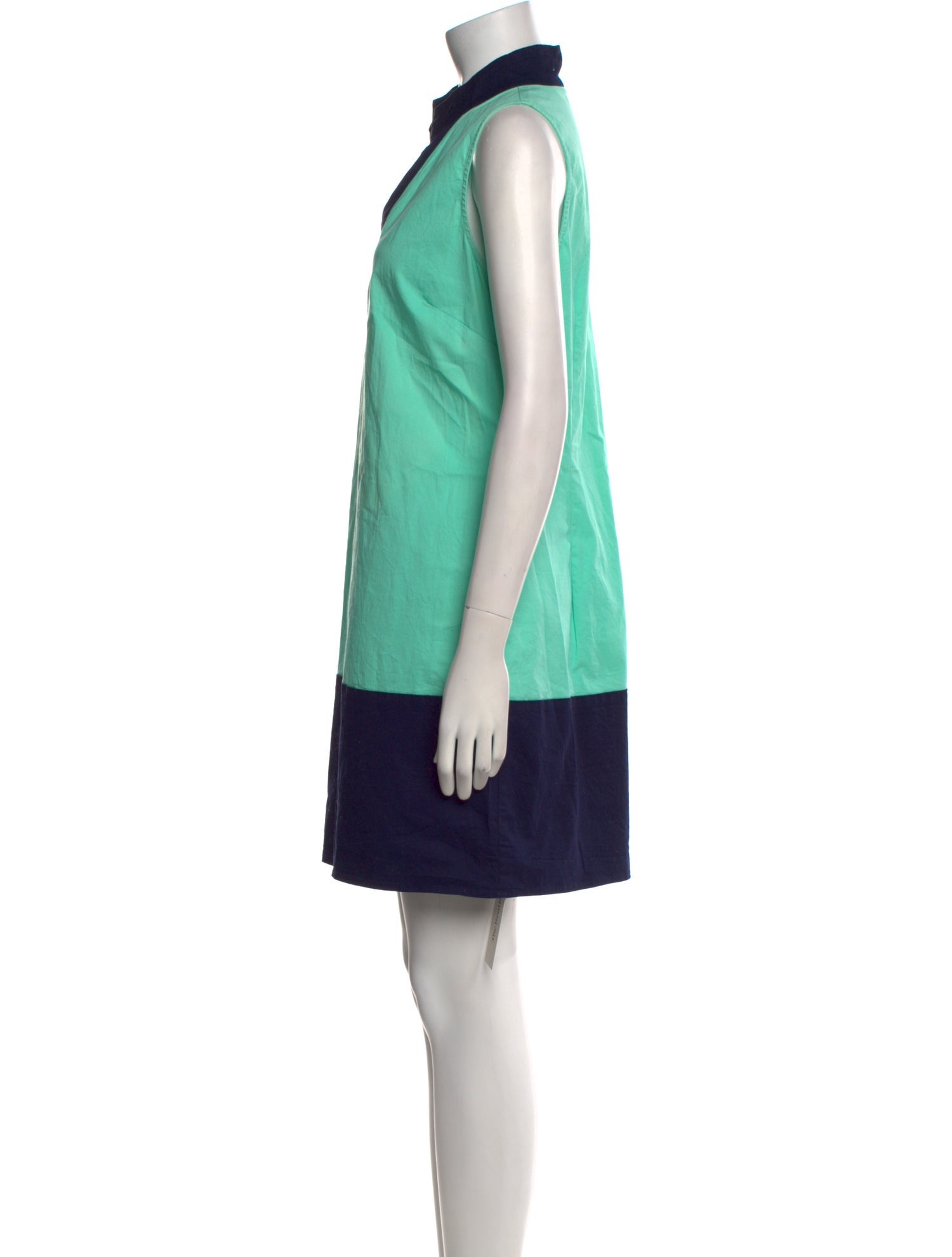 STS Sail to Sable Colorblock Pattern Mini Dress