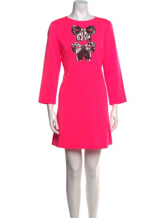 STS Sail to Sable Bateau Neckline Mini Dress