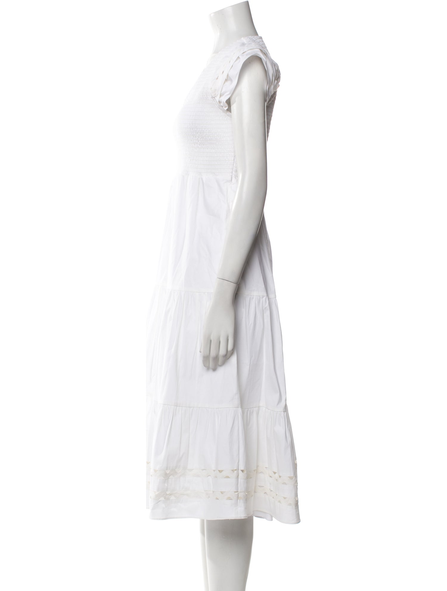 STS Sail to Sable V-Neck Midi Length Dress