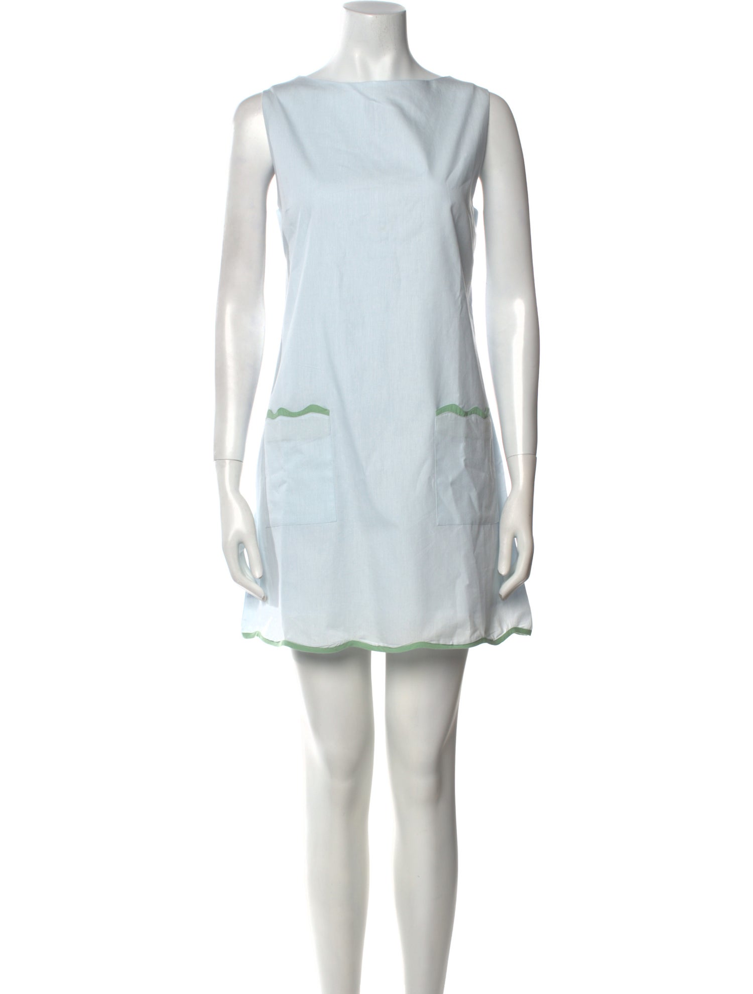 STS Sail to Sable Bateau Neckline Mini Dress