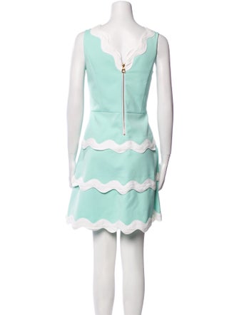 STS Sail to Sable Scoop Neck Knee-Length Dress