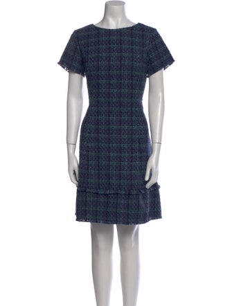 STS Sail to Sable Plaid Print Mini Dress