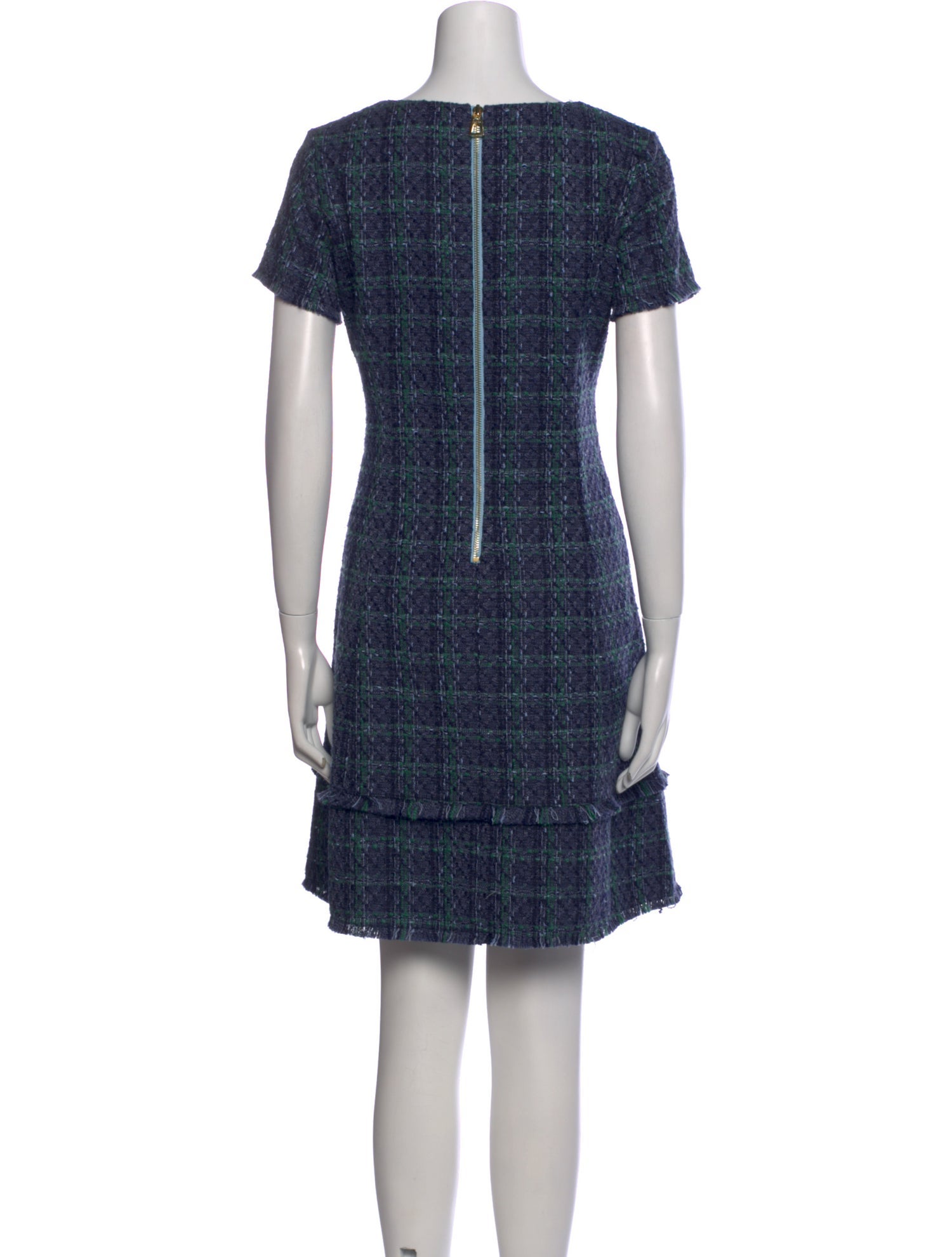 STS Sail to Sable Plaid Print Mini Dress