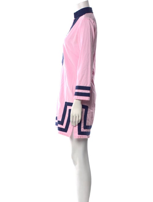 STS Sail to Sable Colorblock Pattern Mini Dress