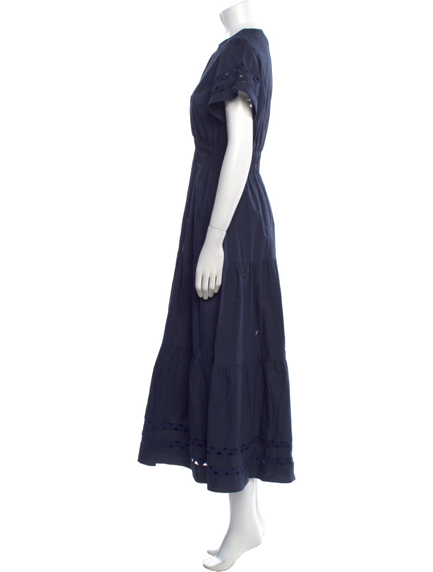 STS Sail to Sable Crew Neck Long Dress w/ Tags