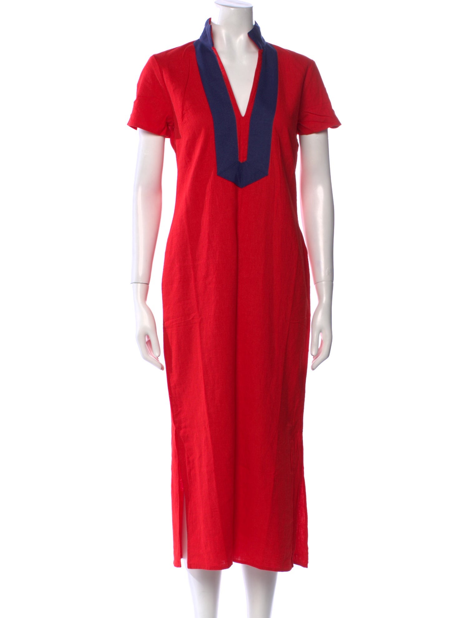 STS Sail to Sable Linen Long Dress w/ Tags