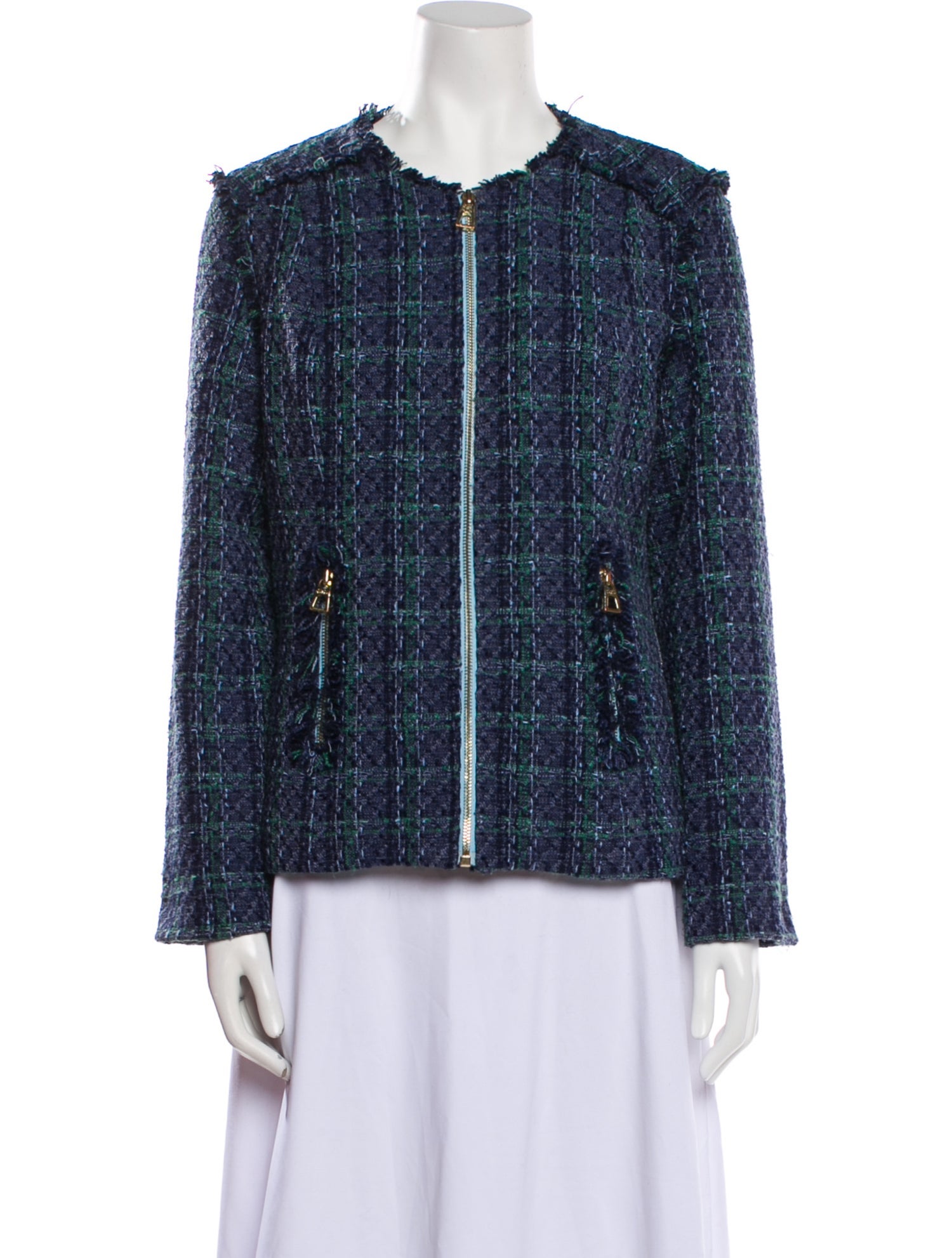 STS Sail to Sable Tweed Pattern Evening Jacket