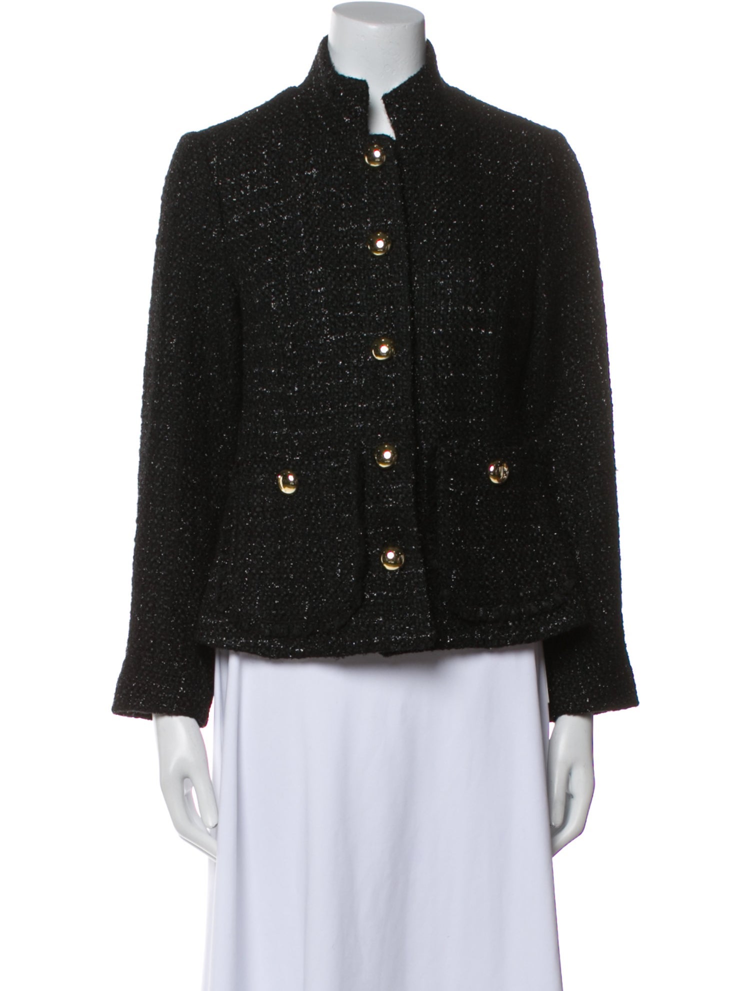STS Sail to Sable Tweed Pattern Evening Jacket